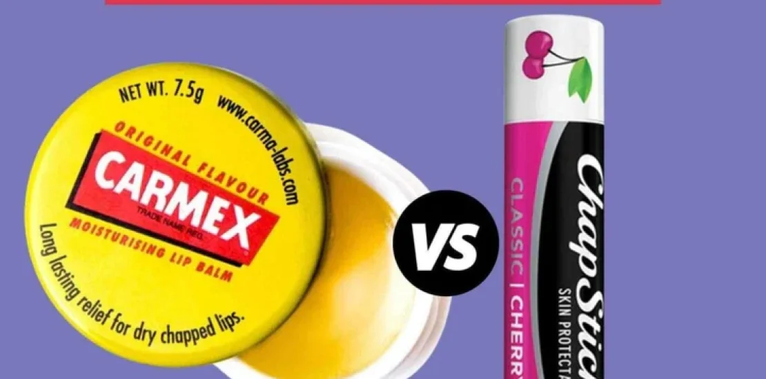 Carmex vs Chapstick Lip Balm For Dry Lips Carmex vs Chapstick Lip Balm For Dry Lips